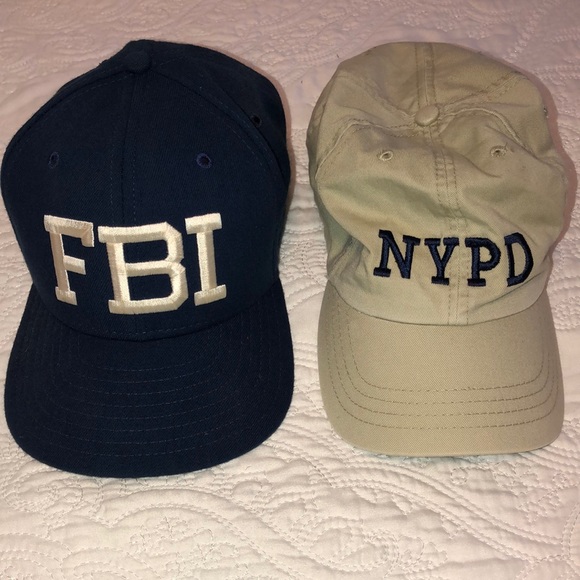 FBI and NYPD hats - Picture 1 of 6